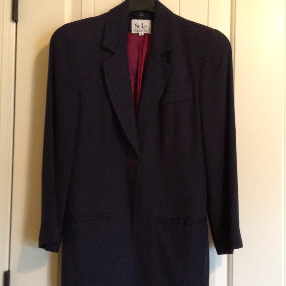 Navy blazer